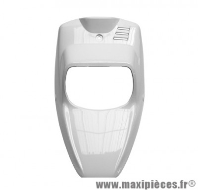 Tablier avant blanc brillant pour scooter mbk booster / yamaha bws 1999>2003