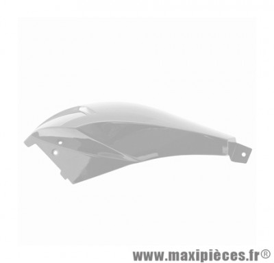 Coque arrière gauche blanc brillant pour scooter peugeot ludix