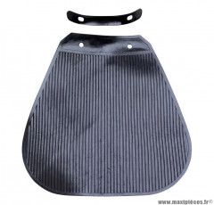 Bavette de garde boue avant noir (avec support fixation) adaptable solex