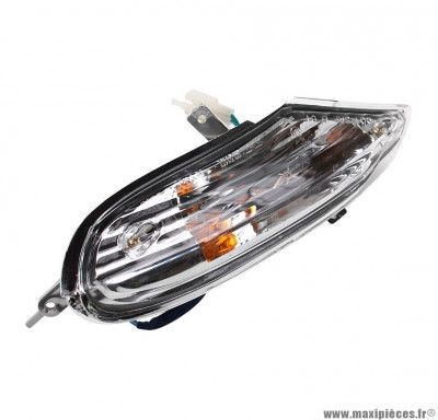 Clignotant arrière droit transparent (homologué CE) (33600-kkc4-9000) pour maxi scooter 125-250cc kymco grand dink 2001>2004