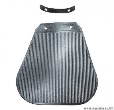 Bavette de garde boue avant gris (avec support fixation) adaptable solex