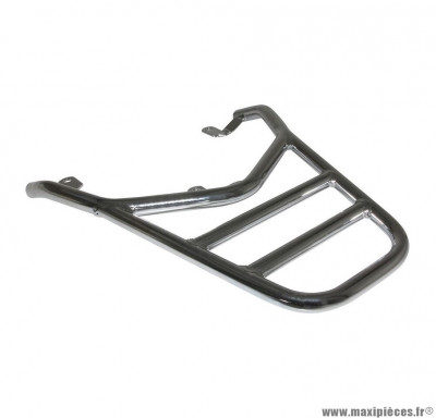 Porte bagage arrière chrome pour scooter peugeot kisbee