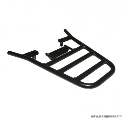 Porte bagage arrière noir pour scooter peugeot v-clic