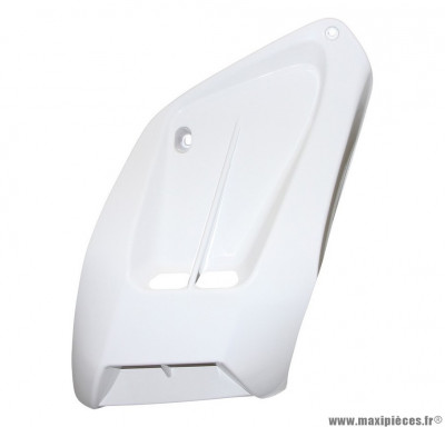 Ecope moteur gauche blanc brillant pour scooter gilera runner 1997>2005