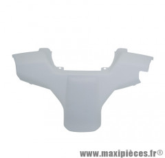 Couvre potence blanc brillant pour scooter mbk nitro / yamaha aerox 1997>2012