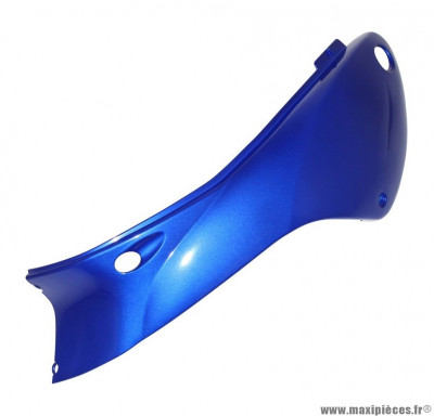 Coque arrière gauche bleu métal pour scooter peugeot tkr, trekker après 2007