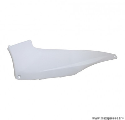 Bas de caisse gauche blanc brillant pour maxi scooter 500cc yamaha tmax 2001>2007