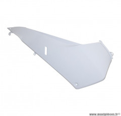 Dessous de tablier avant droit blanc brillant pour maxi scooter 500cc yamaha tmax 2008>2011