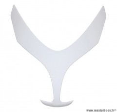 Tablier avant central blanc brillant pour maxi scooter 500cc yamaha tmax 2008>2011