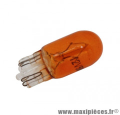 Ampoule/lampe de clignotants 12V 5W norme WY5W culot W2.1x9.5D wedge standard orange * Prix spécial !