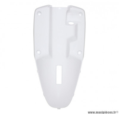 Protège jambes blanc métal pour scooter mbk booster spirit