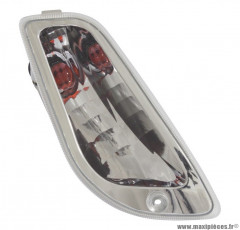 Clignotant avant droit transparent (homologué CE) pour scooter piaggio vespa lx 2T-4T / maxi-scooter 125cc piaggio vespa lx