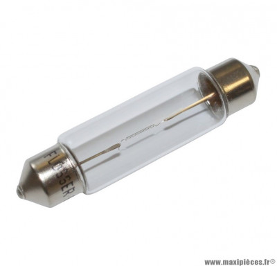 Ampoule/lampe 12V 5W C5W 35mm SV8,5 (Dimension 11X40)