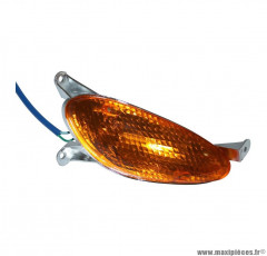 Clignotant orange avant droit (homologué CE) (33450-kkc4-9000) pour maxi scooter 125cc kymco dink 1997>2002