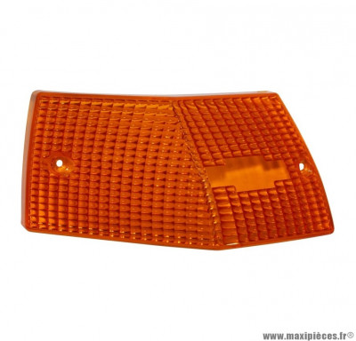 Cabochon clignotant arrière gauche orange (homologué CE) pour maxi scooter 125cc piaggio vespa px après 2001