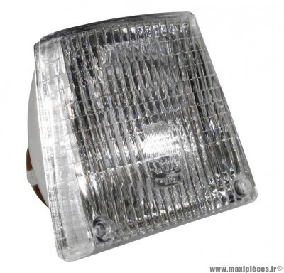 Optique 12v-21w p26s (sans ampoule) pour cyclomoteur mbk 88, 41