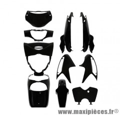 Kit 10 pièces carénage noir brillant pour maxi scooter 125cc honda sh injection