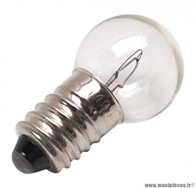 Ampoule feu adaptable solex 14v 7w norme e10 culot g14 à vis