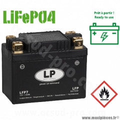 Batterie Landport Lithium ML LFP7 YTZ5S/YTX7L-BS/YB7-A/YB7B-B/YB7C-A/YB7L-B/12N7-3B/12N7-4A/12N7-4B/12N7CZ-3D/12N7D-3B