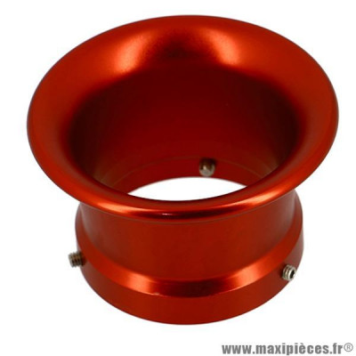Cornet / Venturi 45mm CNC rouge carbu type PWK 21 à 34