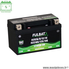 Batterie Fulbat FLTZ7A / 9A / 12A / 14A-FLTZ10S / 12S / 14S 12V5H Lithium LG150 L87 H93