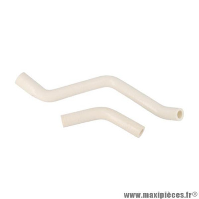 DURITE REFROIDISSEMENT SILICONE BLANC EURO 3 pour Aprilia Rx 50cc, Aprilia Sx 50cc, Gilera Rcr 50cc, Gilera Smt 50cc