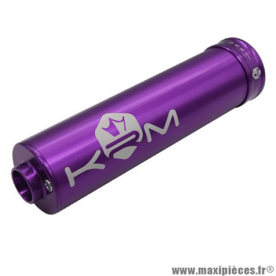 Silencieux 50 à boite KRM Cartouche Alu Full Violet