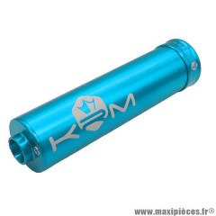 Silencieux 50 à boite KRM Cartouche Alu Full Turquoise