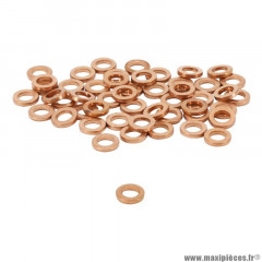 Rondelle/Joint de vidange Artein Copper Washers plat Ø5 x 9 x 1,50 mm Blister 50 pièces Pro Series