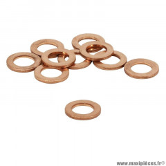 Rondelle/Joint de vidange Artein Copper washers plat Ø8 x 14 x 1,50 mm (Blister 10 pièces) Pro Series