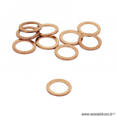 Rondelle/Joint de vidange Artein Copper Washers plat Ø14 x 20 x 1,50 mm Pro Series blister 10 pièces