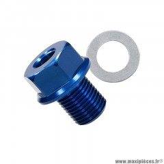 Adaptateur Voca bleu pour sonde de température M14x1,50 | Derbi Senda Drd Gpr-Nude-Racing Gilera Smt 2T 50cc Aprilia Rs4 Gpr Nude-Racing Racing-Pro X-Treme