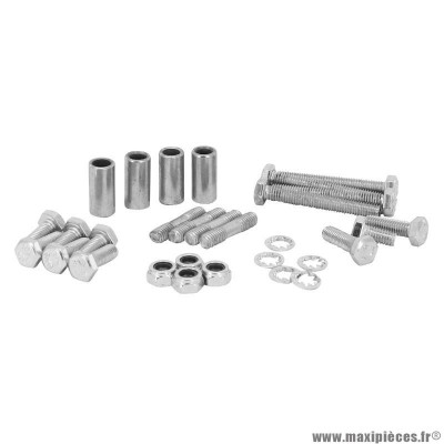 Kit Vis / Boulon Moteur Chrome 30 Pièces Solex pour Solex Solex 2200, Solex Solex 3800, Solex Solex 5000