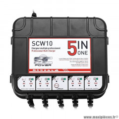 Chargeur de batterie et maintien de charge SC Power SCW10 professionnel