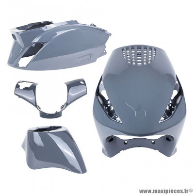 Carénage scooter kit 4 pièces gris Nardo Piaggio Zip 50 2000+