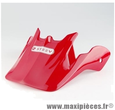 Visiere casque cross sporting rouge