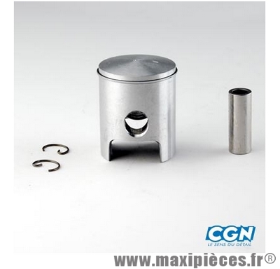 PISTON MONO SEGMENT DIAMèTRE 40.2mm AXE DE D10mm POUR CYLINDRE ALU POLINI POUR MBK OVETTO MACH-G PGO NEOS JOG APRILIA SR50 RALLY MALAGUTI F10 F12 F15 ... *Prix discount !
