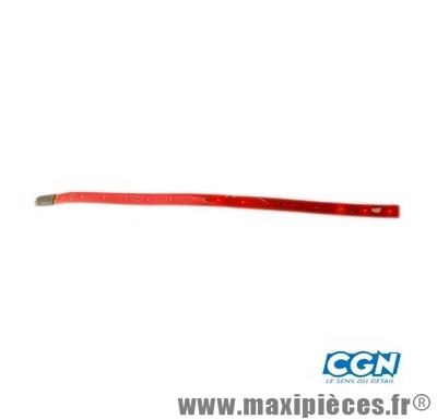 Bande souple neon flat diodes rouge fixes (30cm autocollant) non homologué réservé au concours tuning, meetings, run, compétition ... *Prix discount !