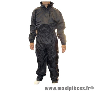 Combinaison pluie bering eco noir Taille M *Déstockage !