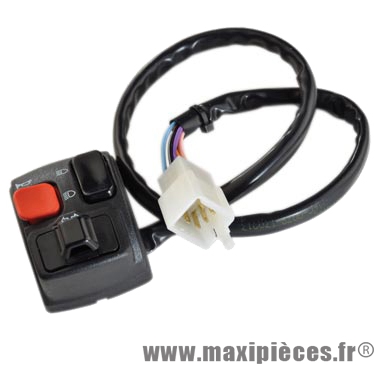 Commutateur/commodo gauche adaptable derbi 50cc senda drd gilera rcr smt