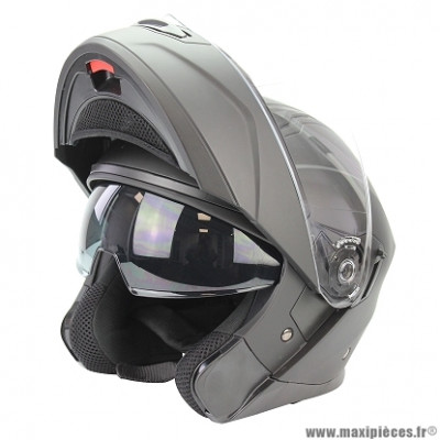 Casque modulable adulte marque NoEnd District taille XS (T53-54) couleur noir mat