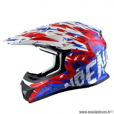 Casque cross enfant marque NoEnd Cracked taille YS couleur USA