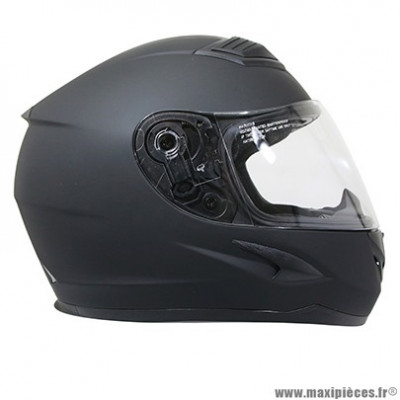 Casque intégral adulte marque ADX XR1 taille XS (T53-54) couleur uni noir mat