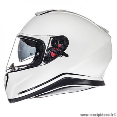 Casque intégral adulte marque MT Helmets Thunder 3 SV taille XXL (T63-64) couleur uni blanc nacré