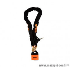 Antivol à chaine marque Rangers Gaine avec cadenas 1,50m * Destockage !