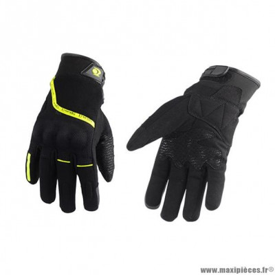 Gants hiver marque Trendy GT220 Lanz taille XS / T7 couleur noir jaune fluo