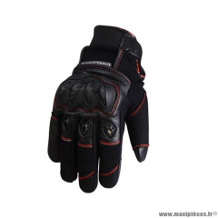 Gants hiver marque Trendy GT320 Cypress taille XS / T7 couleur noir rouge