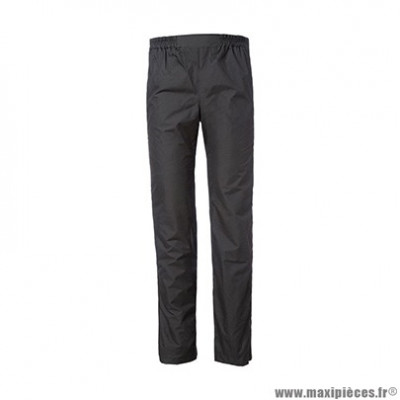Pantalon de pluie marque Tucano Urbano Diluvio plus taille XL couleur noir - Avec ouverture latérale