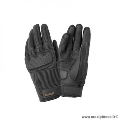 Gants printemps/été homme marque Tucano Urbano Marquis taille S / T8 couleur noir - Comptaible écran tactile