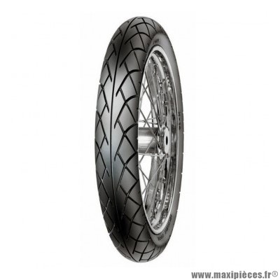 Pneu 19 pouces 90/90x19 h14 tl 52T (route) marque Mitas pour moto